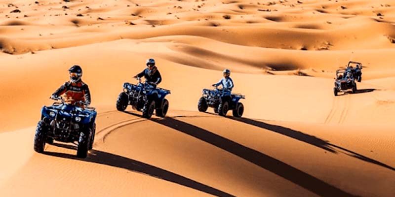 Consejos para conducir un quad en el Sahara